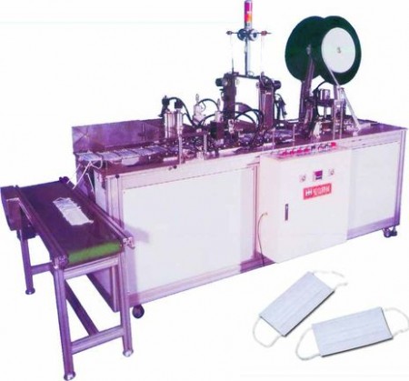 HM 100-2A Nonwoven disposable outside ear-loop welding machine
